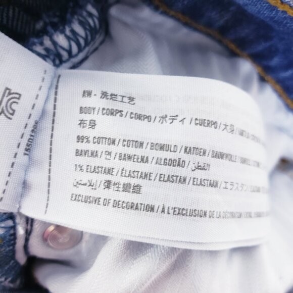 Abercrombie & Fitch 90s Straight Jean Ultra High Rise size 30/10 Reg - Picture 9 of 14